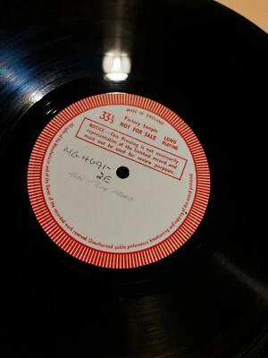  Music For The Boyfriend Rare factory sample Brunswick lat 8205 Vinyl Peggy Lee  - Image 1 of 4