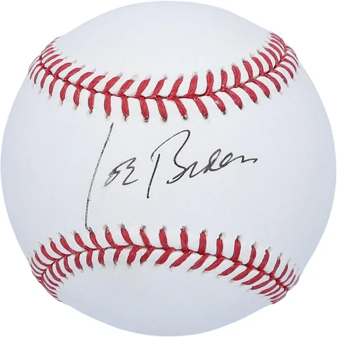 President Joe Biden Autographed 2016 World Series Logo Baseball BAS A26347 Cover
