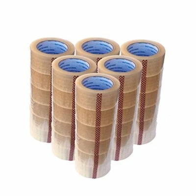 Tape Premium Carton Sealing Rolls 2 mil Packing Moving Box Tapes 2"x110 or 2"x55 - Image 1 of 3