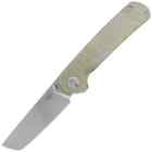 Bestech Sledgehammer Beige Micarta, Satin /  Stonewashed D2 knife (BG31D)