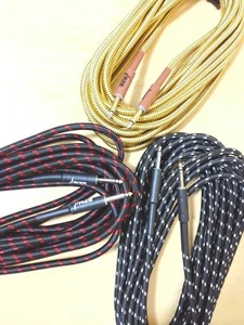 Haze 10M/32.8FT Guitar/Bass/Instrument Cable,1/4" Jacks,8mm Thickness Tour Grade - Bild 1 von 33