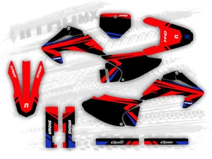 Graphics Kit fits Honda CRF 150F 230F 2003 2004 2005 2006 2007 Decals Stickers - Foto 1 di 1