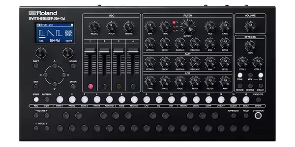 Roland SH-4D Compact Digital Desktop Synthesizer Japan New - Image 1 of 4