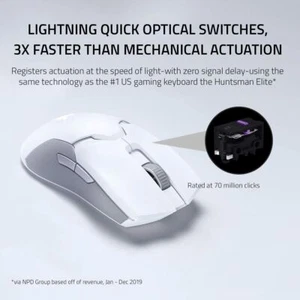 * Razer Viper Ultimate Gaming Mouse Wireless RF 20.000 DPI mit Dock Mercury - Bild 1 von 3