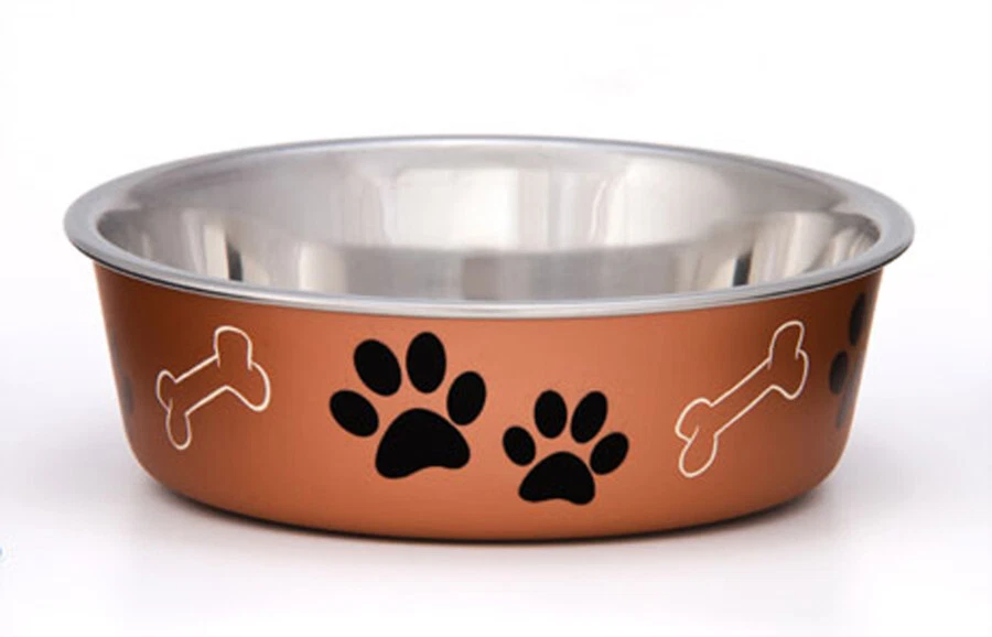 Loving Pets Metallic Dog Bowl - Medium - Image 1 of 1