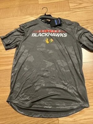 Fanatics NHL Chicago Blackhawks Authentic Pro Performance Training Top Sz L NWT - Image 1 of 4