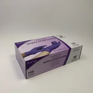 Nitrile Gloves Medium Latex Free Powder free 100/Box- Sold Per Box (Medium ) - Picture 1 of 2