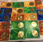 2000 Australie comme neuf 5 $ bronze Jeux olympiques de Sydney numéro commémoratif LOT DE 19