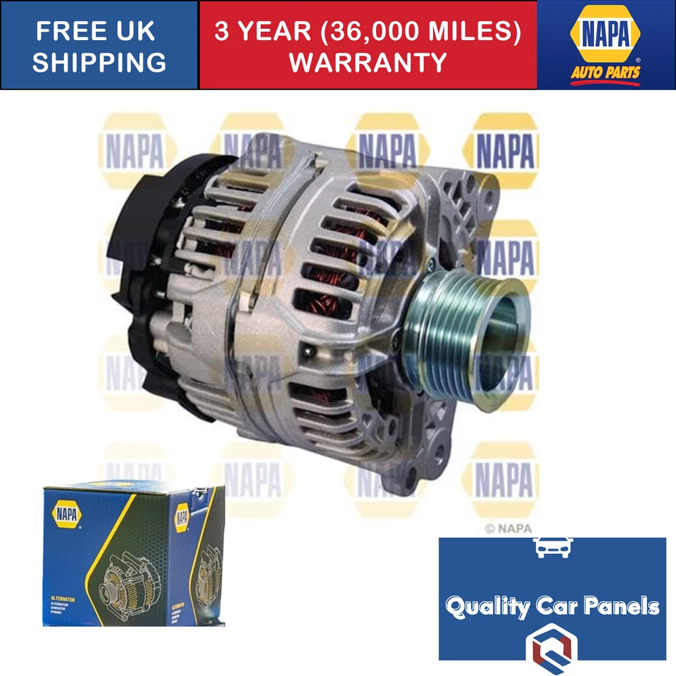 For VW Jetta 2004-2010 1.6 2.0 Napa Alternator NAL1846 - Image 1 of 1