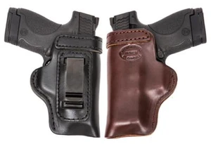 HD Concealed RH LH OWB IWB Leather Gun Holster For Ruger SR9c w/ CT Laserguard - Picture 1 of 5