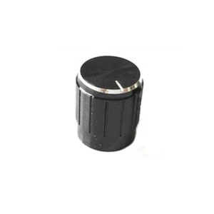 10 PIEZAS Útiles perillas giratorias de control de volumen para potenciómetro de eje moleteado de 6 mm de diámetro - Imagen 1 de 2
