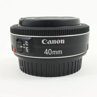 Canon EF 40mm f/2.8 STM Pancake Lens AF Good Condition From Japan - image 1 of 4