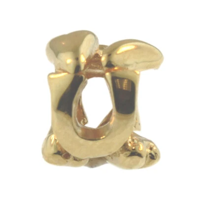 Подлинный Trollbeads 18K золото 21144U письмо бусина U, золото:0 - Изображение 1 из 3