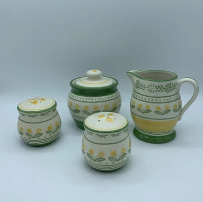 Pfaltzgraff The Circle Of Kindness Salt and Pepper Creamer and Sugar Dish Set - Image 1 of 4