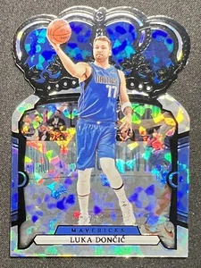 2023-24 Panini Crown Royale Luka Doncic Dallas Mavericks Black Crystal # /4 SSP - Picture 1 of 5