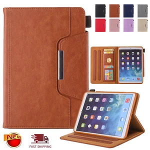 Leather Flip Stand Case Cover for Apple iPad Pro 12.9" 3rd 4th 5th Generation US - Picture 1 of 36
