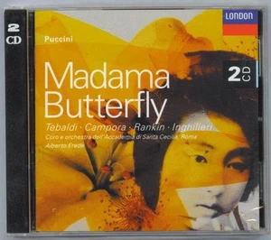 PUCCINI - MADAMA BUTTERFLY - TEBALDI-RANKIN - NEW 2 CD SET - Imagen 1 de 2