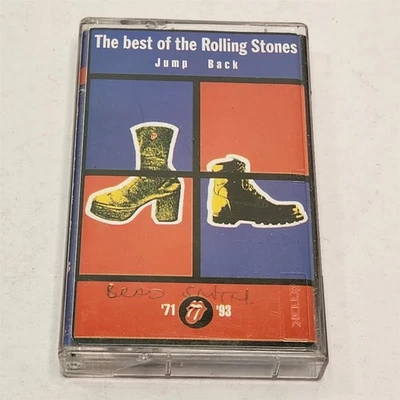 The Best Of The Rolling Stones Jump Back 71-93 Cassette Tape Album Virgin - Image 1 of 4