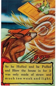 Drei kleine Schweinchen 4/12 Chet Warner geknöpft und gepufft 1959 A/S 45061 - Bild 1 von 2