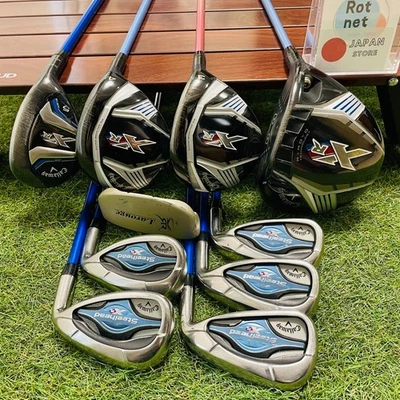 Women Callaway Fullset XR 1w3w4 5hy Iron 789PS 10pics L Flex Golf Club Ladies - Image 1 of 4