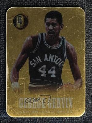 2013-14 Panini Gold Standard Metal George Gervin #32 HOF - Image 1 of 2