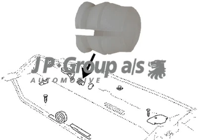 JP GROUP Buchse Wähl-/Schaltstange 8131500206 für VW T1 KAEFER 15 31 1600 1500 - Bild 1 von 4