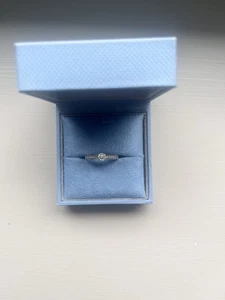 Engagement Ring The Forever Diamond Platinum Solitaire 0.40ct Diamond Ring O - Picture 1 of 4