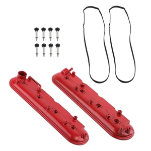 LH & RH Valve Cover Set w/ Gasket & Bolts For Chevy Silverado GMC Sierra 99-08 - Picture 1 of 19