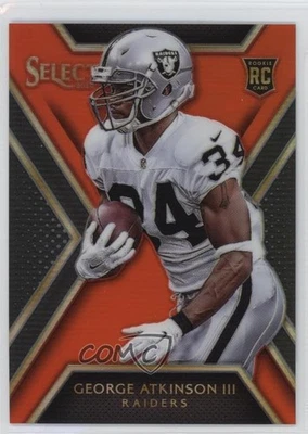 2014 Panini Select Rookies Orange Prizm /75 George Atkinson III #199 Rookie RC - Image 1 of 2