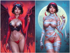 POP KILL #1 WILL JACK HALLOWEEN EXKLUSIVES SET SIGNIERT A & B LTD 666 VORVERKAUF 15.11. - Bild 1 von 3