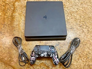 Sony Playstation 4 PS4 500 GB CUH-2015A Complete - Picture 1 of 10