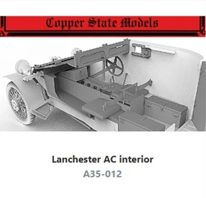 COPPER STATE MODELS LANCHESTER AC INTERIOR SET  1:35 CSMA35012 - Foto 1 di 2