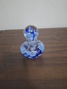 Vintage 1979 St. Clair Glass Perfume Bottle 4 And 1/4 Inch Tall - Picture 1 of 5