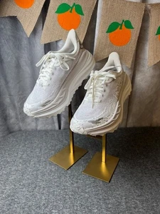 Hoka One One Stinson 7 Triple White 1141530-WWH Uomo Taglia 5B - Foto 1 di 10