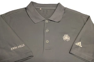 ADIDAS PUREMOTION POLY GOLF SHIRT-L--ERIN HILLS C.C.--TOP SPOTLESS QUALITY - Picture 1 of 1