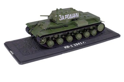 DATW03 De Agostini KV-1 тяжелый танк 1/43 модель Советской Армии - Изображение 1 из 2
