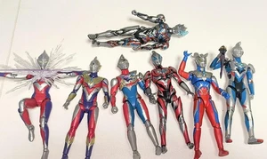 Bandai Figure Rise Standard Ultraman Set Tiga Trigger Decker Zero Geed Z - Foto 1 di 2