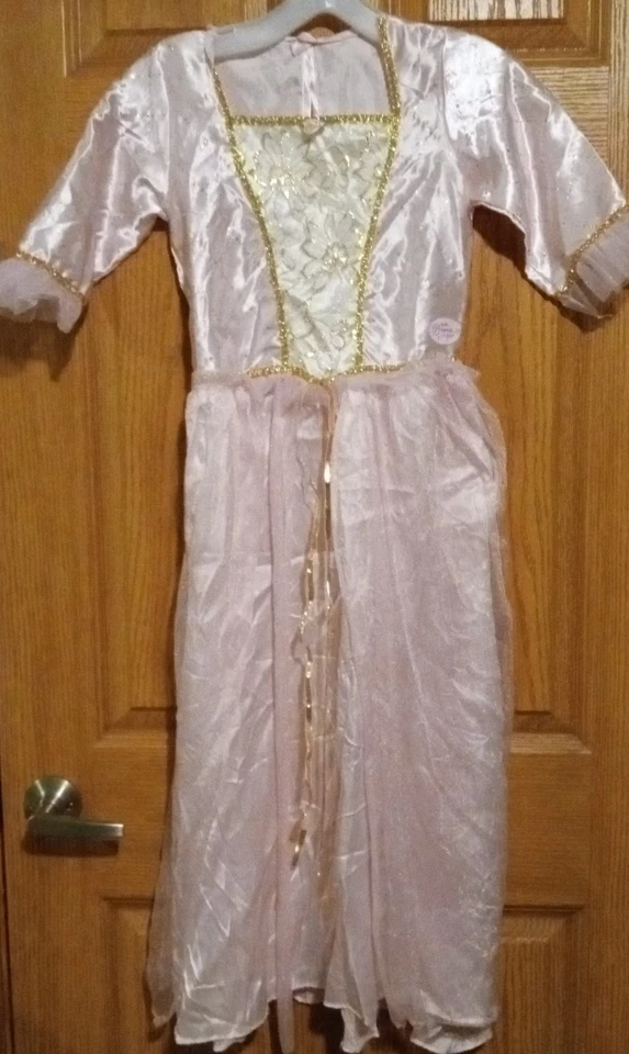 RUBIES BARBIE The PRINCESS & The PAUPER Child’s HALLOWEEN  Dress Up Gown Size 8  - Image 1 of 4