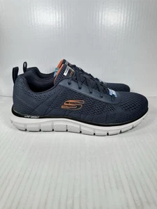 Talla 11.5 SKECHERS Hombres Track Moulton Ligero Espuma con Memoria Entrenador Zapatos NUEVO - Imagen 1 de 9