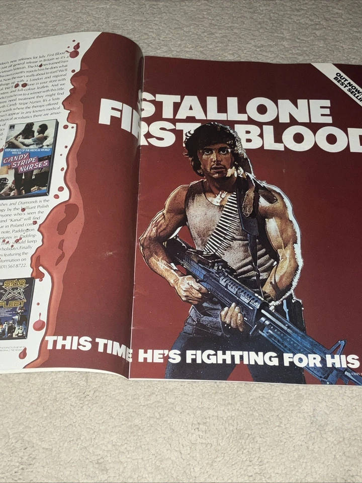 Video Week. Pre Cert.Sylvester Stallone First Blood Rambo.Unhinged. The Muppets - Image 1 of 4