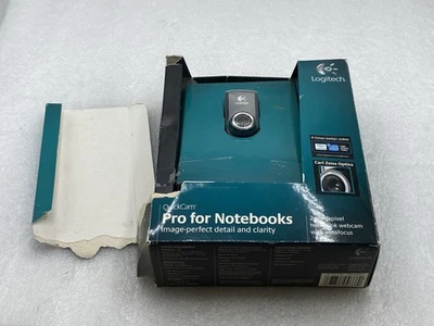 Logitech QuickCam Pro For Notebooks 2-MP Webcam Carl Zeiss Optics & AutoFocus - Image 1 of 4