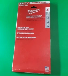 Milwaukee 48-39-0579 Band Saw Blade (Pack of 3)  32 7/8" SEE DESCRIPTION  - Picture 1 of 5