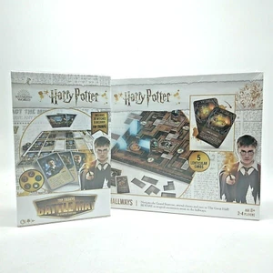 X2 Harry Potter Games - "Top Trumps Battle Mat" & "Hogwarts Hallways" New/Sealed - Picture 1 of 24