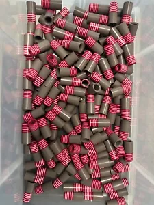 Candy Stripe Golf Ferrules - Package Qty of 25 - Factory Defects - Picture 1 of 1