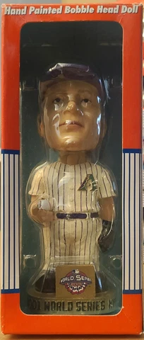 2001 World Series Arizona Diamondbacks Curt Schilling Hand Painted Bobblehead Cover