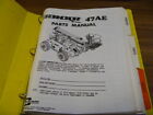 Calavar Condor 47AE Boom Manlift Owner Operator Maintenance Parts Catalog Manual