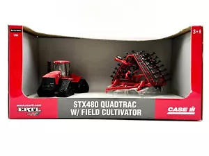 1/64 Case IH STX480 Quadtrac Tractor W/ Field Cultivator - Picture 1 of 1