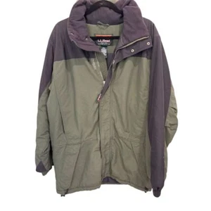 L.L. Bean Men's Field Coat Green Medium Tall Mid-Length Vintage Jacket - Picture 1 of 5
