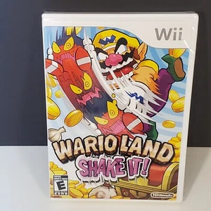 Wario Land: Shake It (Nintendo Wii, 2008) BRAND NEW FACTORY SEALED - Picture 1 of 12