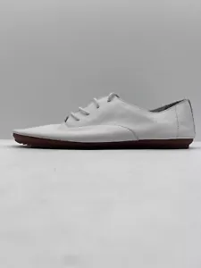 Anothersole Shoe White Leather Lace Comfort Shoes Size EUR 39 US 8 - Picture 1 of 10